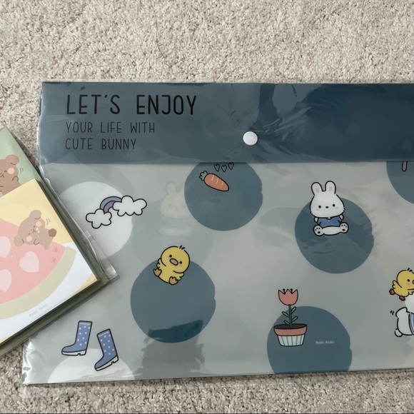 Japanese Stationary Folder and Notepad Set - Picture 13 of 13